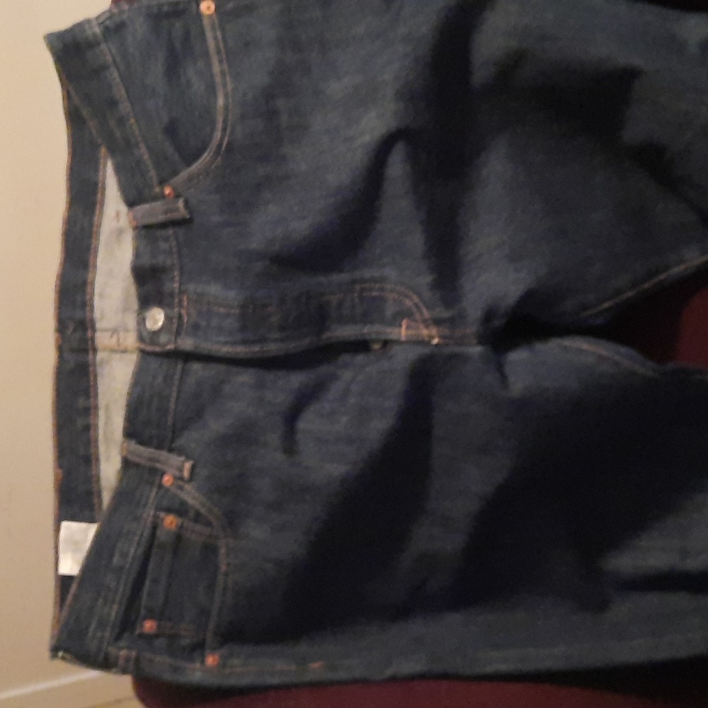 Levi's 501 jeans. 38x32 dark blue